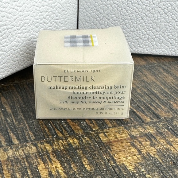 🆕 BEEKMAN 1802 Buttermilk Makeup Remover Cleansing Balm 11 g NIB - Picture 4 of 5